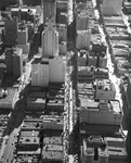 Aerial view of a parade by Squire Haskins Photography Inc.