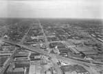 Central Expressway, downtown Dallas, Texas looking northeast. by Squire Haskins Photography Inc.