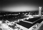 Fair Park and downtown Dallas, Texas at dusk by Squire Haskins Photography Inc.