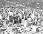 Aerial view of downtown Dallas, Texas by Squire Haskins Photography Inc.