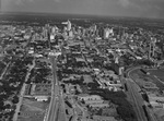 Aerial view of downtown Dallas, Texas by Squire Haskins Photography Inc.