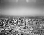 Aerial view of downtown Dallas, Texas by Squire Haskins Photography Inc.