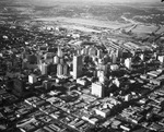 Aerial view of downtown Dallas, Texas by Squire Haskins Photography Inc.