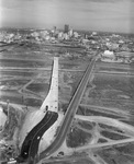 Freeway construction near downtown Dallas, Texas by Squire Haskins Photography Inc.