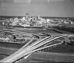 Construction of interchange for I35E and I30, downtown Dallas by Squire Haskins Photography Inc.