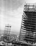 Construction of the Southland Life complex, downtown Dallas, Texas. by Squire Haskins Photography Inc.