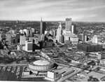 Aerial view of downtown Dallas, Texas by Squire Haskins Photography Inc.