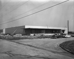 Warehouse building under construction. Location unknown by Squire Haskins Photography Inc.