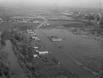 Trinity River flood, Dallas, Texas likely 1941 by Squire Haskins Photography Inc.