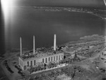 Power plant on Mountain Creek Lake, Dallas, Texas likely 1941 by Squire Haskins Photography Inc.