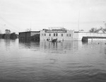 Dallas' Sportatorium building flooded by the Trinity River by Squire Haskins Photography Inc.