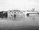 Dallas' Sportatorium building flooded by the Trinity River by Squire Haskins Photography Inc.