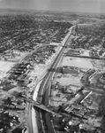 Snow covering Central Expressway north of downtown Dallas by Squire Haskins Photography Inc.