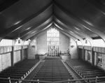 Interior of Church of Christ building, location unknown by Squire Haskins Photography Inc.