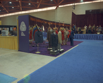 The Wool Bureau booth in an exhibit hall by Squire Haskins Photography Inc.