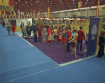 The Wool Bureau booth in an exhibit hall by Squire Haskins Photography Inc.