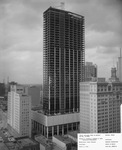 Construction of the First National Bank building, downtown Dallas, Texas by Squire Haskins Photography Inc.