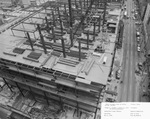 Construction of the First National Bank building, downtown Dallas, Texas by Squire Haskins Photography Inc.