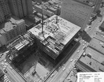 Construction of the First National Bank building, downtown Dallas, Texas by Squire Haskins Photography Inc.