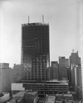 Construction of the First National Bank building, downtown Dallas, Texas by Squire Haskins Photography Inc.