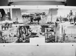 Pictures of a herd of cattle and the Hall of State at Fair Park in Dallas, Texas by Squire Haskins Photography Inc.