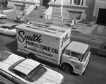 Smith Furniture Company van in front of City Hall by Squire Haskins Photography Inc.