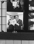 Photograph proofs of two men, downtown Dallas, Texas by Squire Haskins Photography Inc.