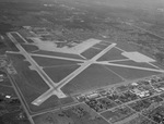 Aerial of Dallas Love Field Airport, Dallas, Texas by Squire Haskins Photography Inc.