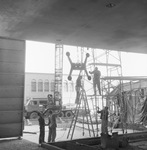 Building under construction, downtown Dallas by Squire Haskins Photography Inc.