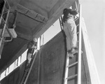 Southland Center- sculptured panels going into place by Squire Haskins Photography Inc.