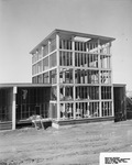 Texas Instruments Materials Building under construction, Richardson, Texas by Squire Haskins Photography Inc.