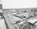 Fans entering Cotton Bowl, Fair Park, Dallas, Texas by Squire Haskins Photography Inc.