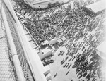 Fans entering Cotton Bowl, Fair Park, Dallas, Texas by Squire Haskins Photography Inc.