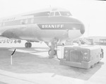 Fueling Braniff jet, Love Field, Dallas, Texas by Squire Haskins Photography Inc.