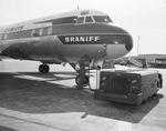 Lockheed Electra Braniff Airways plane, Love Field, Dallas, Texas by Squire Haskins Photography Inc.