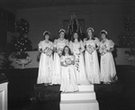 Bride posing with attendants by Squire Haskins Photography Inc.