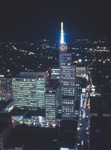 Downtown Dallas - Mercantile Building at night by Squire Haskins Photography Inc.