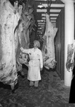 Neuhoff Brothers Packers butcher and hanging butchered cattle by Squire Haskins Photography Inc.