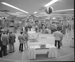 Exhibition of semi truck cabs by Squire Haskins Photography Inc.