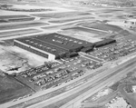 Aerial of Braniff Hangar at Dallas Love Field by Squire Haskins Photography Inc.