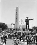 Electric Building and Big Tex, State Fair of Texas, Fair Park, Dallas, Texas by Squire Haskins Photography Inc.