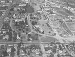 Aerial view, Texas State Fair, Fair Park, Dallas, Texas by Squire Haskins Photography Inc.