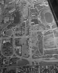 Aerial view, Texas State Fair, Fair Park, Dallas, Texas by Squire Haskins Photography Inc.