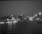 Looking east into downtown Dallas, Texas at night by Squire Haskins Photography Inc.