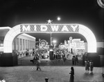 Midway at night, Texas State Fair, Fair Park, Dallas, Texas by Squire Haskins Photography Inc.