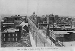 Downtown Dallas looking west from the Oriental Hotel which was located on Commerce and Akard Street by Squire Haskins Photography Inc.