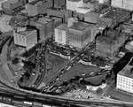 Dealey Plaza, Dallas, Texas 2 days following assassination of President John F. Kennedy by Squire Haskins Photography Inc.