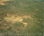 An aerial view of Crater of Diamonds, Murfreesboro, Arkansas by Squire Haskins Photography Inc.