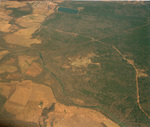 An aerial view of Crater of Diamonds, Murfreesboro, Arkansas by Squire Haskins Photography Inc.