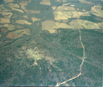 An aerial view of Crater of Diamonds, Murfreesboro, Arkansas by Squire Haskins Photography Inc.